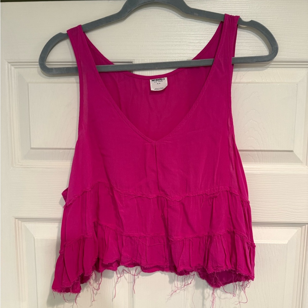 Free people intimately cropped tank